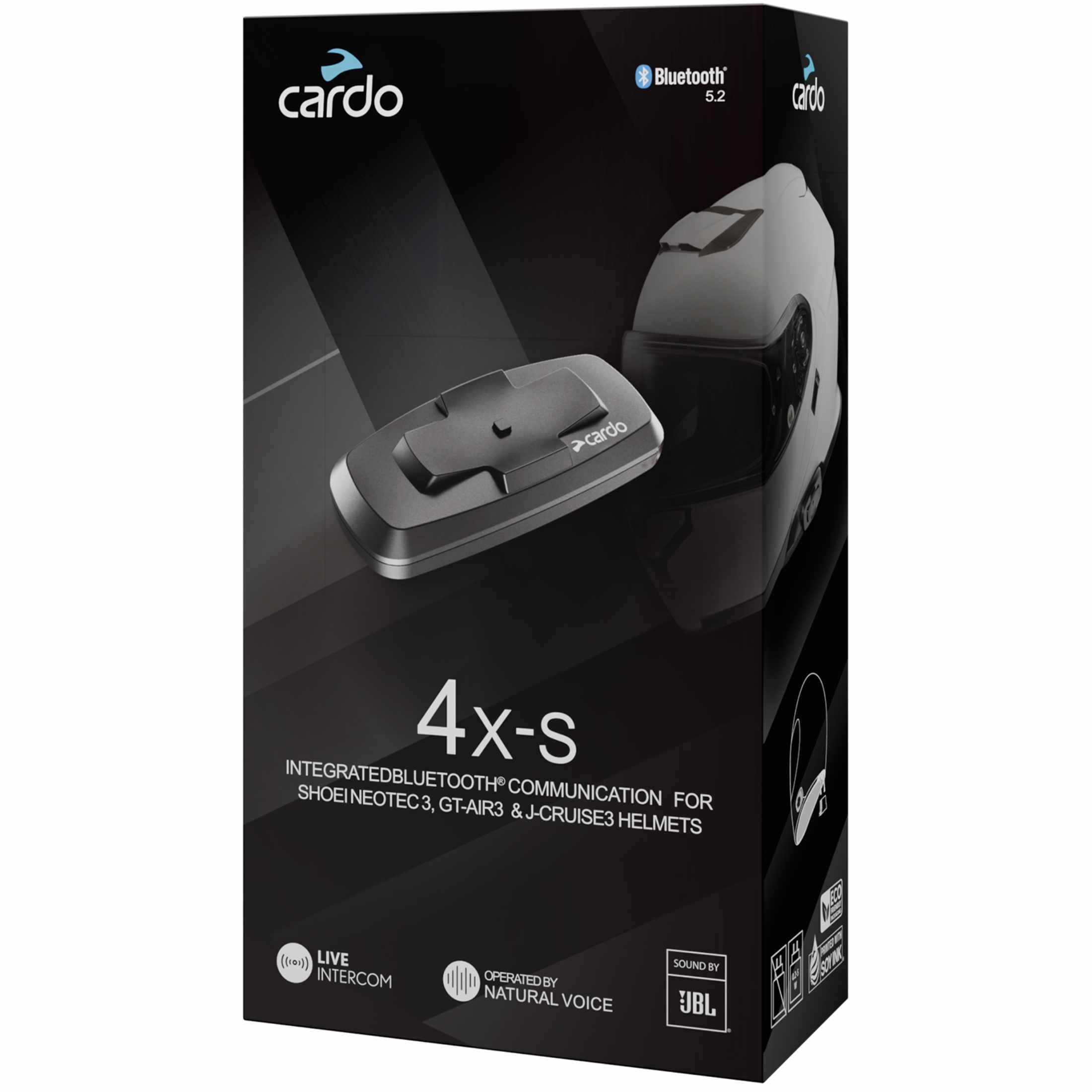 Cardo SHOEI 4X-S Communication Head Set Accessories-1511