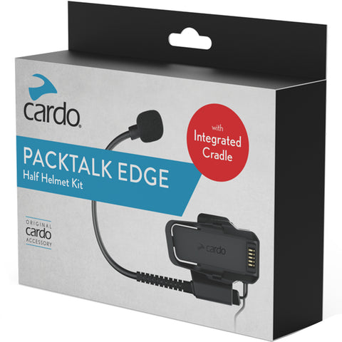 Cardo Packtalk Edge Half Helmet Kit Accessories – Motorhelmets.com