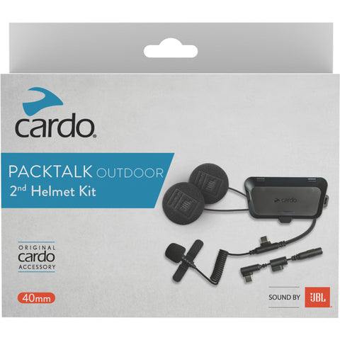 Cardo Packtalk Outdoor 2nd Helmet Kit Accessories – Motorhelmets