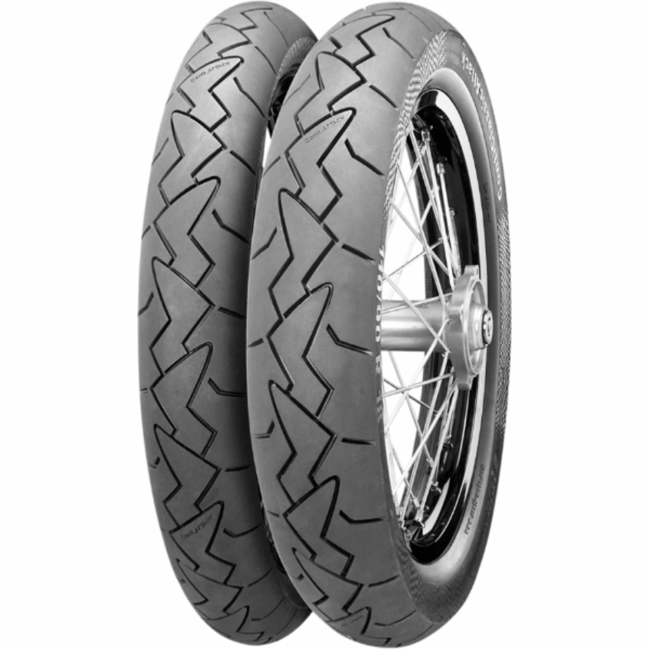 Continental ClassicAttack 18" Rear Street Tires-0302