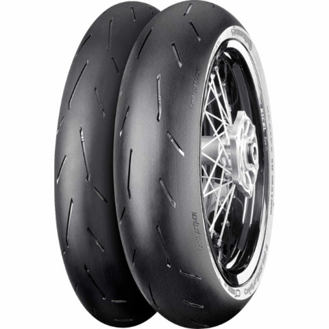 Continental ContiAttack SM2 17" Front Street Tires-3801