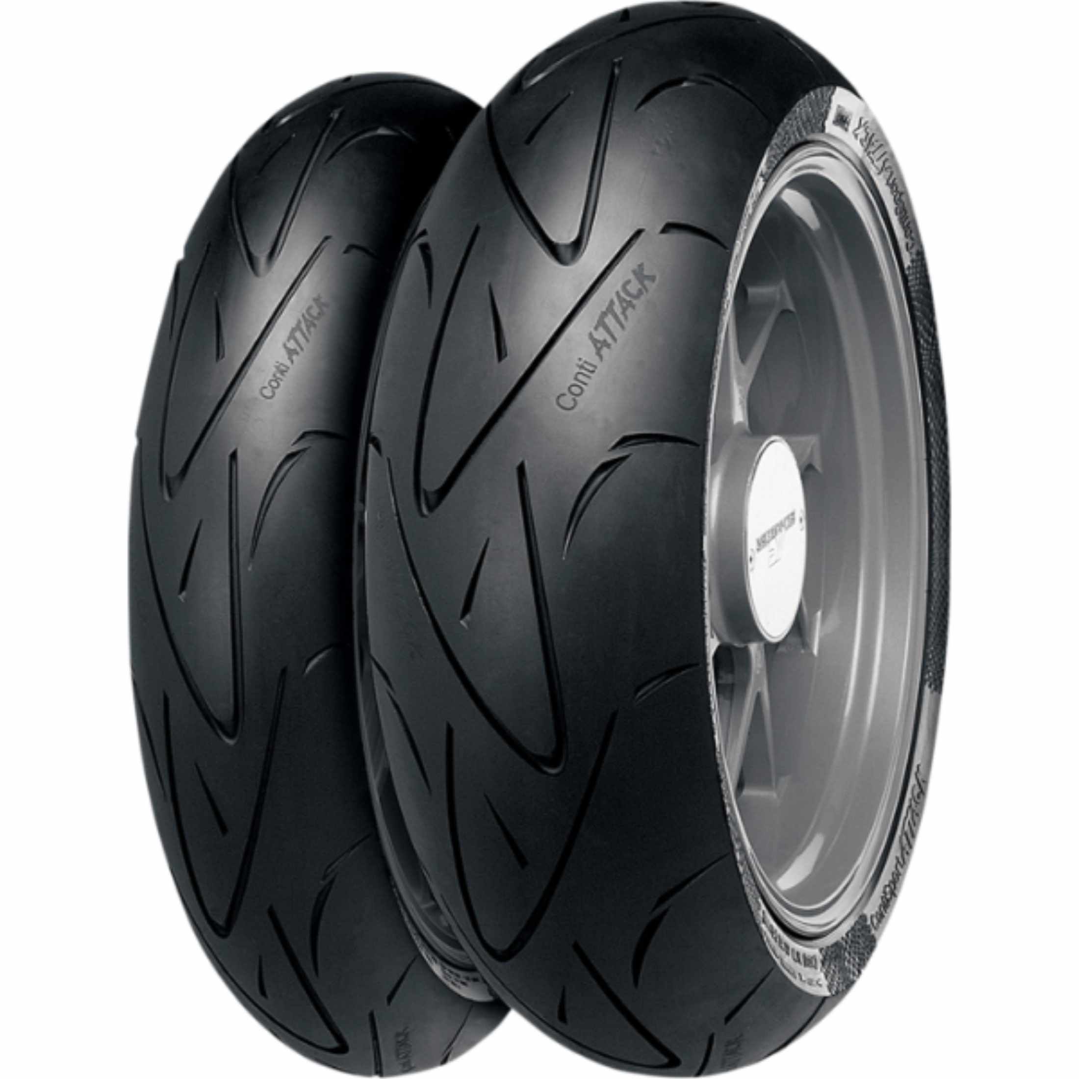 Continental ContiSportAttack 17" Front Street Tires-0301