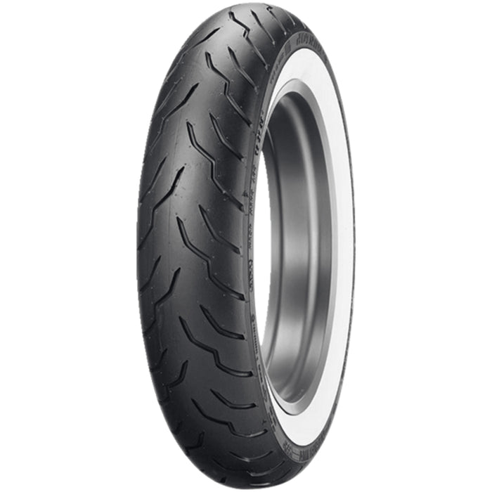 Dunlop American Elite Wide Whitewall 16" Front Cruiser Tires-0305