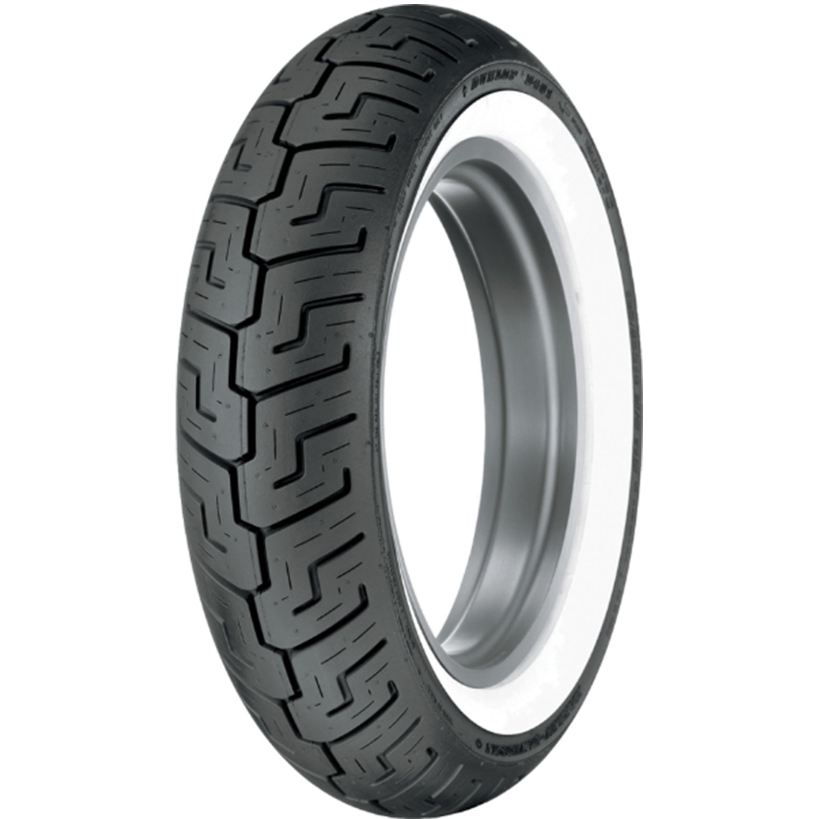 Dunlop D401 Wide Whitewall 16" Rear Cruiser Tires-0306