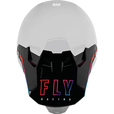 ais motorcycle helmet Fly Racing 73-47135S Formula Cc S.E. Avenge Visor Black/Sunset Yl/Sm