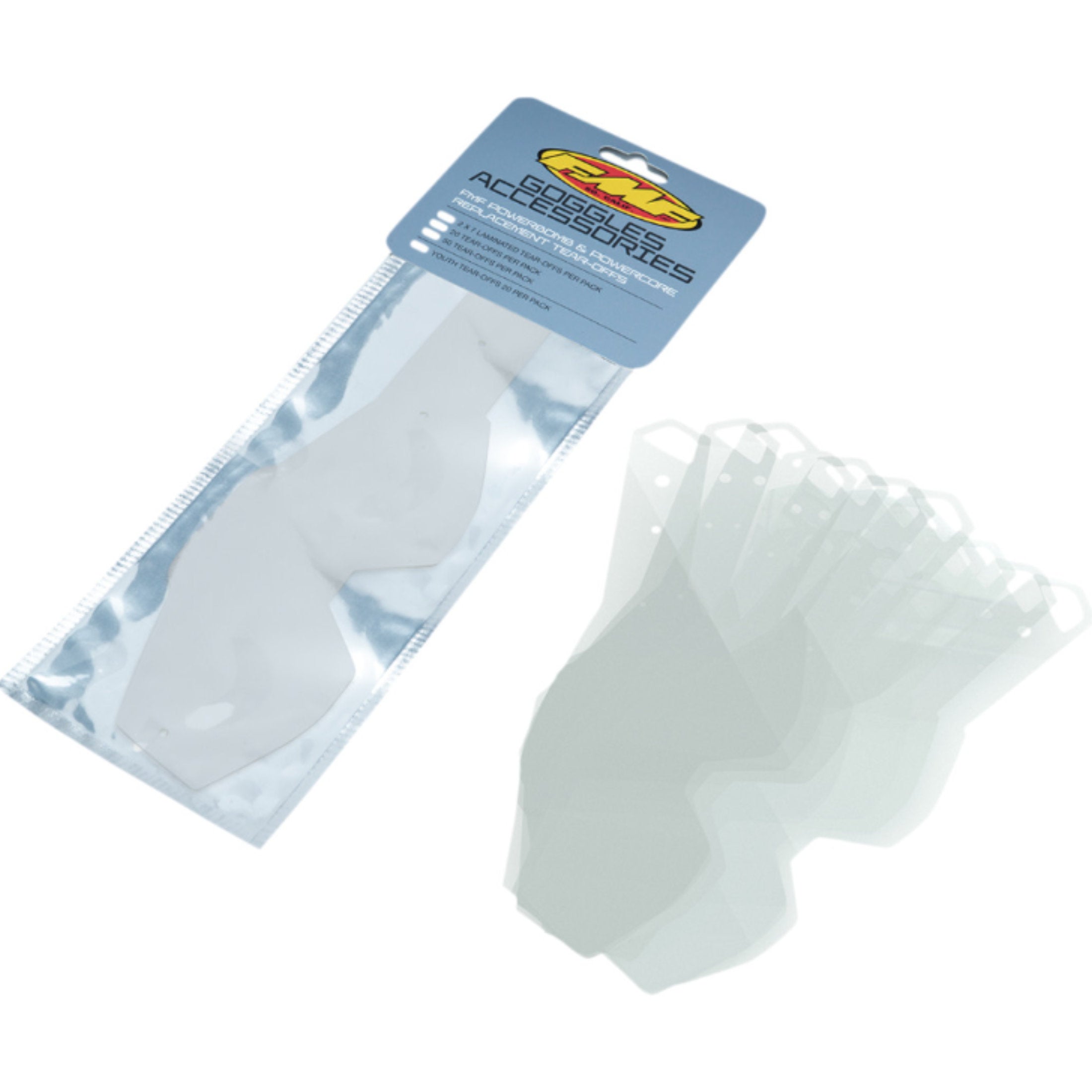 FMF PowerBomb/PowerCore Standard Tear-Off Goggles Accessories-2602