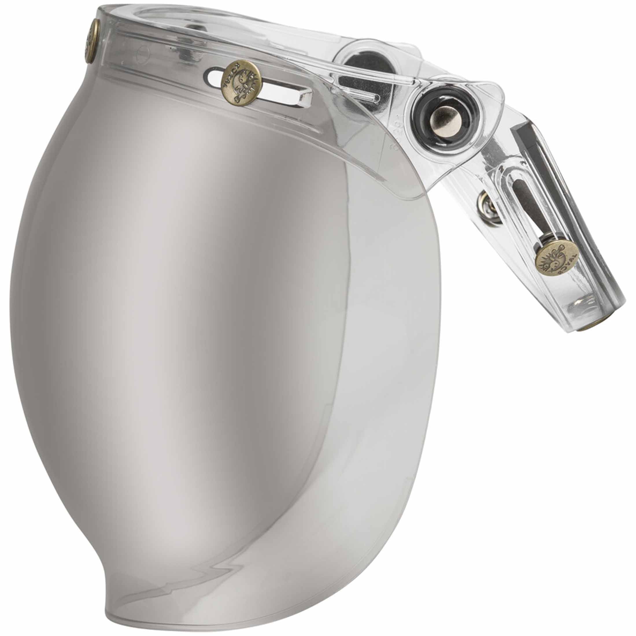 Face Shield Accessory GMAX Bubble 3-Snap Flip-Up Universal Face Shield Helmet Accessories ...