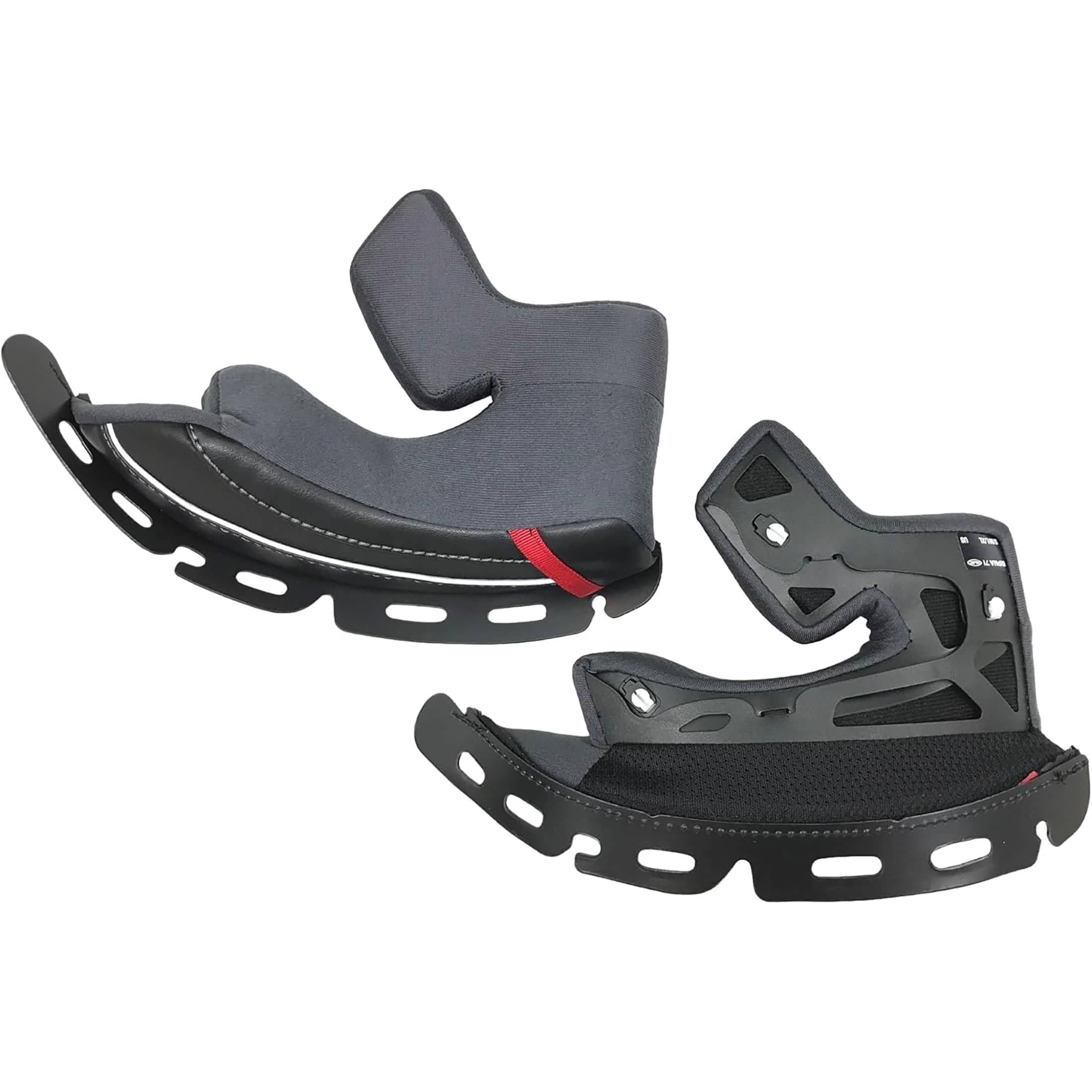hjc black rpha-max helmet replacement pads HJC RPHA 71 Cheek Pad - 2X-Large