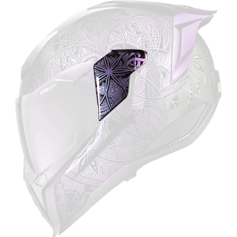 Icon Ultraflite Opal Mandala Side Plate Helmet Accessories-0133