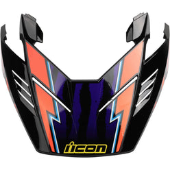 Icon Elsinore Rad Dawn Peak Visor Helmet Accessories