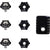 LS2 Subverter Evo Peak Screws Helmet Accessories