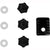LS2 Subverter Screw Set Helmet Accessories