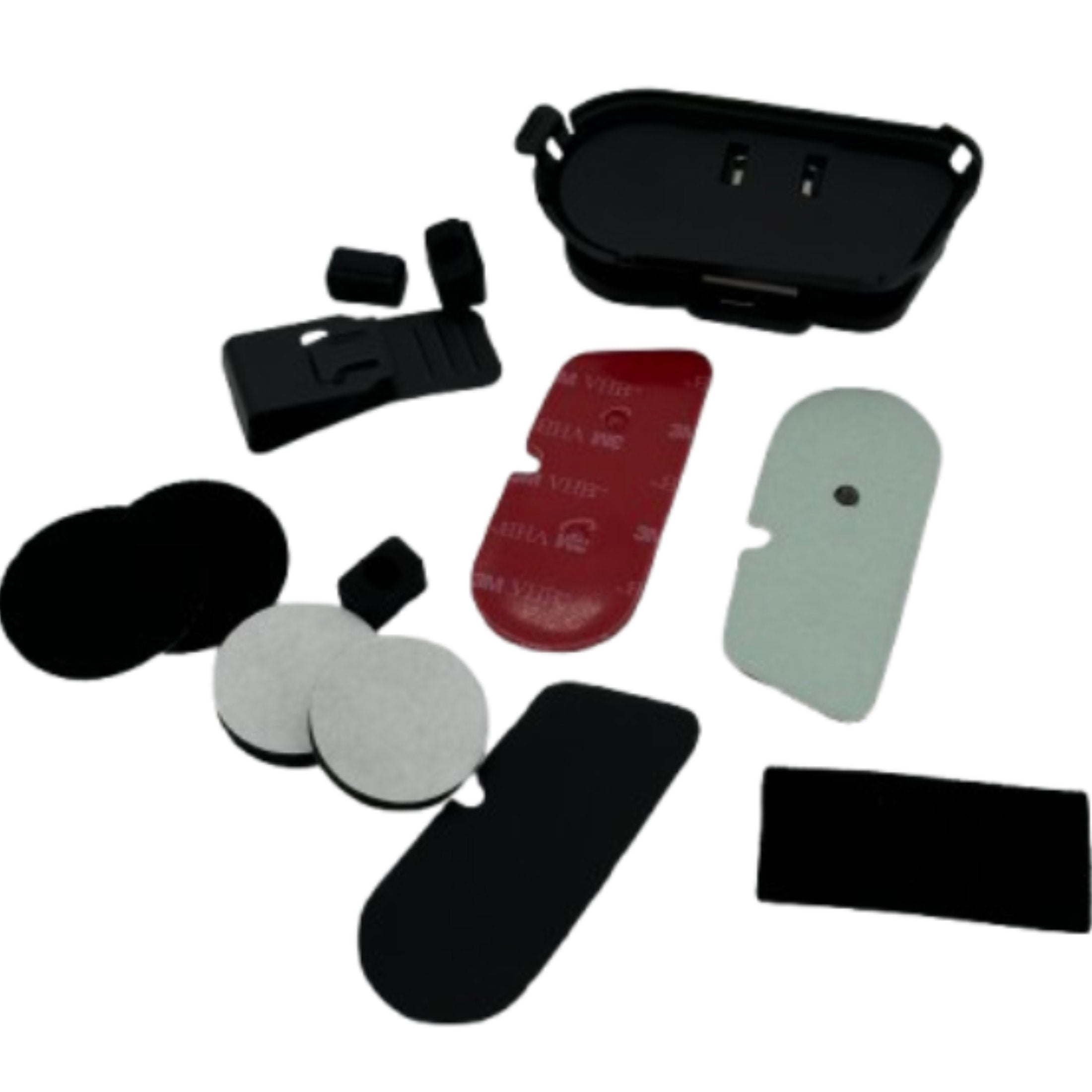 LS2 Focal Mounting Kit Helmet Accessories - Black
