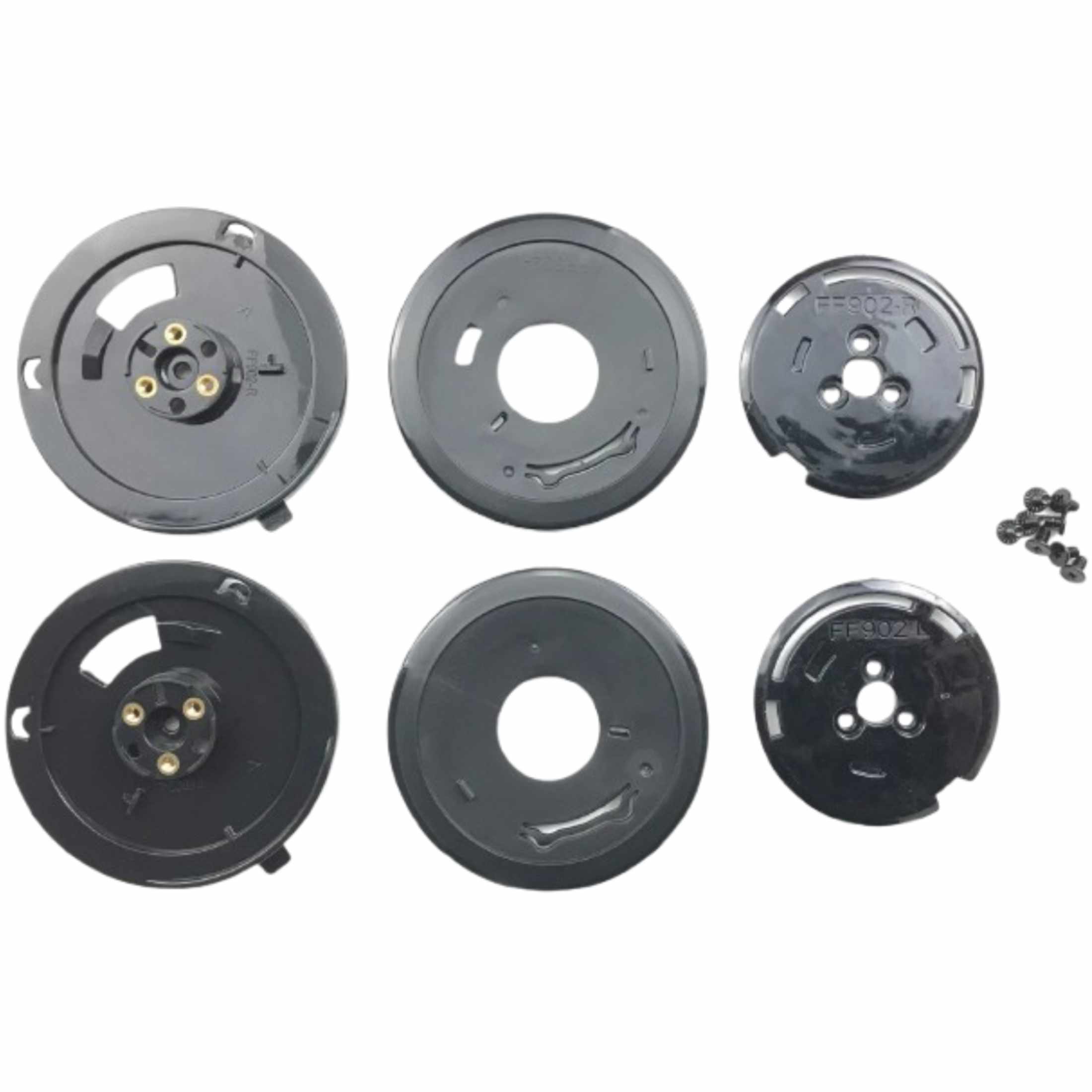 LS2 Horizon/Horizon II Shield Base Plate Helmet Accessories - Black