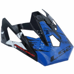 LS2 X Force USA Peak Helmet Accessories