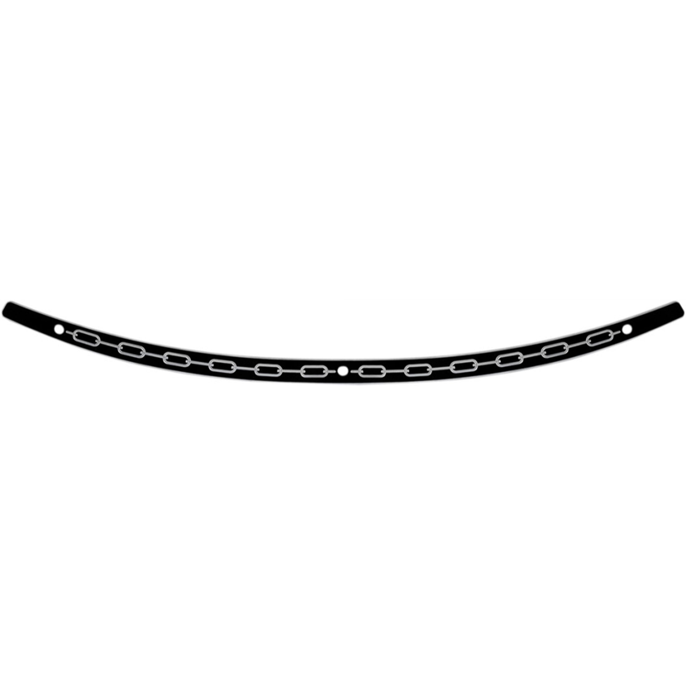 Memphis Shades 1996-2013 FLH Chain Stainless Steel Windshield Trim Motorcycle Accessories-2350