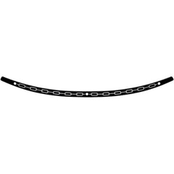 Memphis Shades 1996-2013 FLH Chain Stainless Steel Windshield Trim Motorcycle Accessories