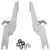 Memphis Shades FLHR Fats/Slim Windshield Trigger-Lock Complete Mount Kit Adjustable Hardware Motorcycle Accessories