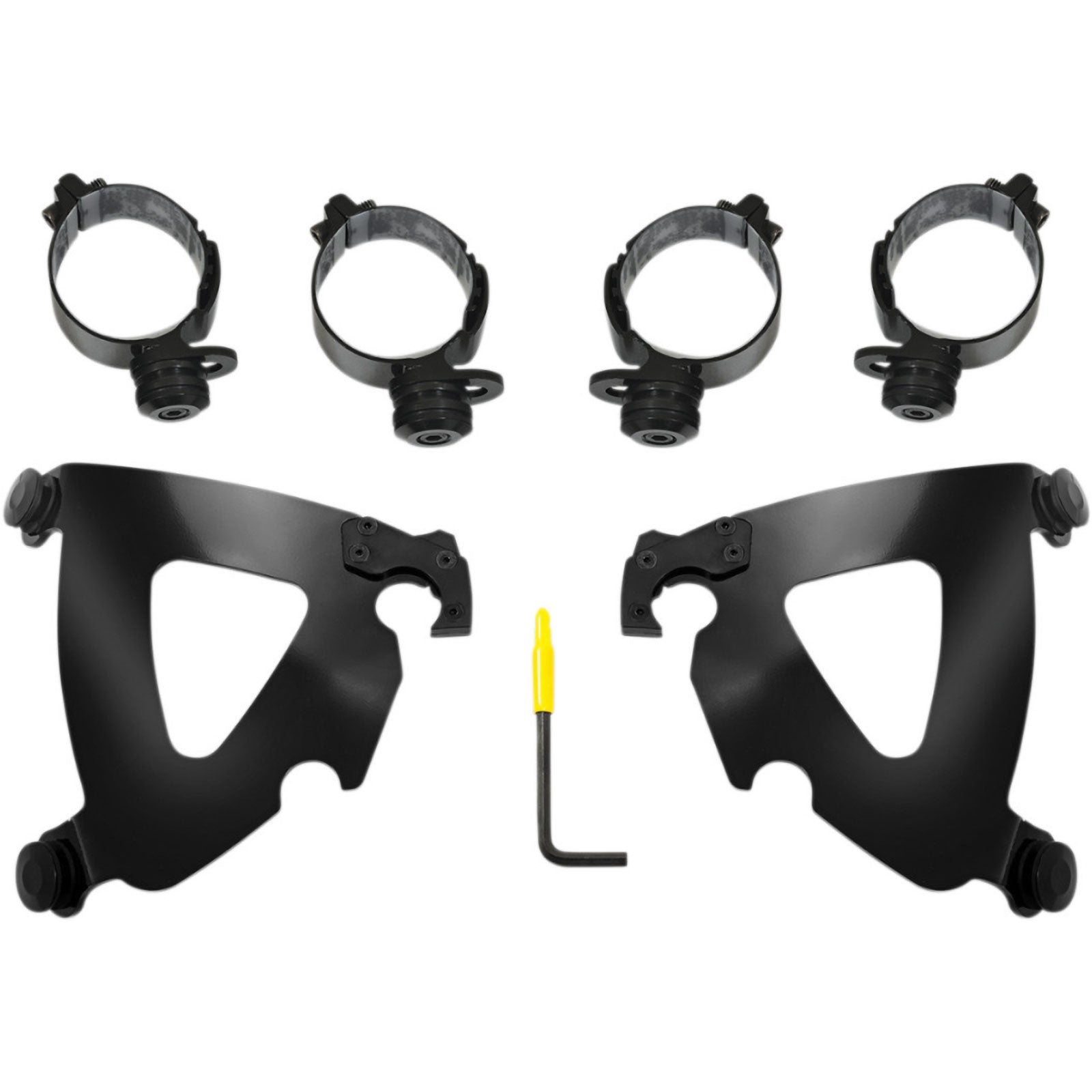 Memphis Shades FLSB Road Warrior Trigger-Lock Mount Kit Motorcycle Accessories-2320