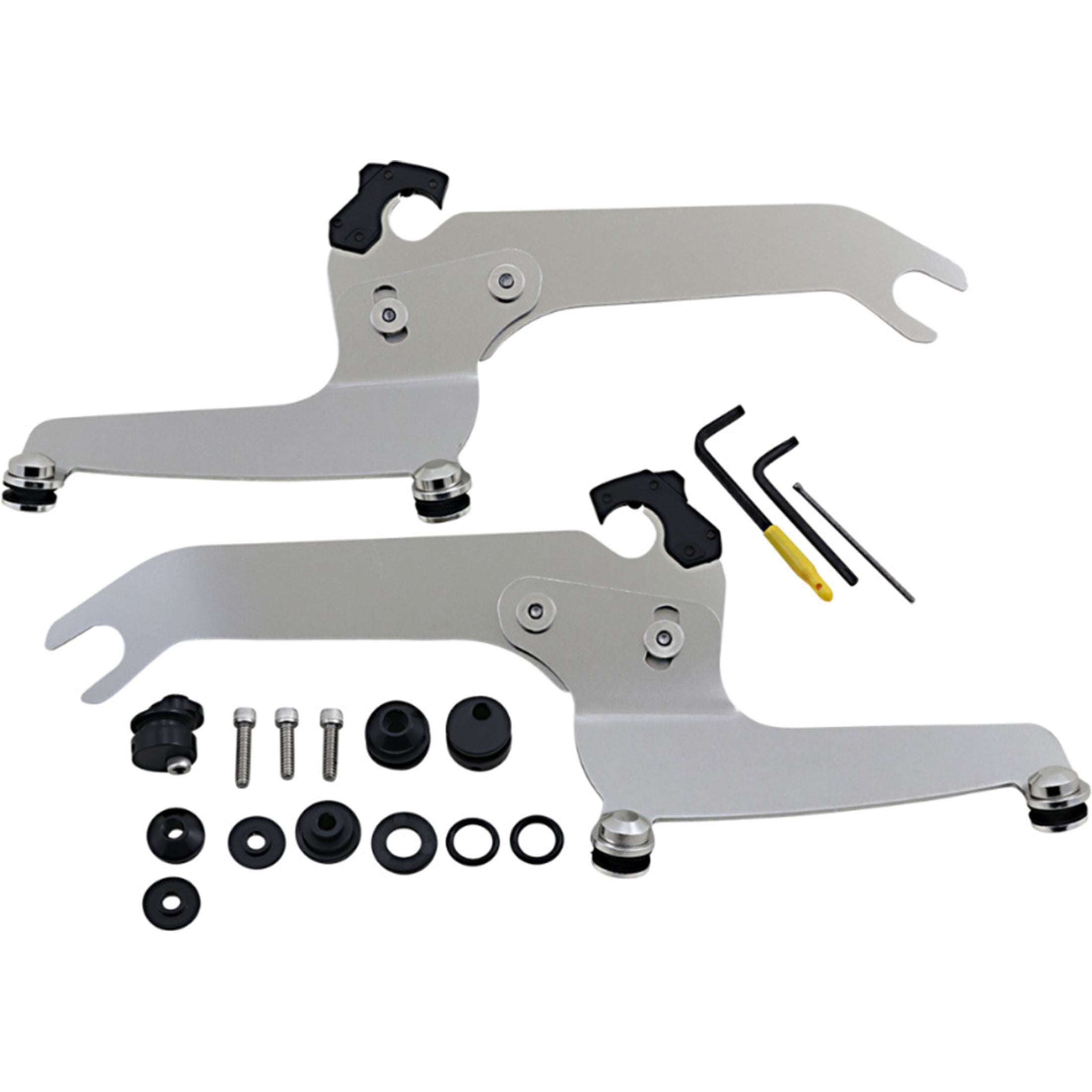 Memphis Shades FLSL Sportshield Trigger-Lock Complete Mount Kit Motorcycle Accessories-2320