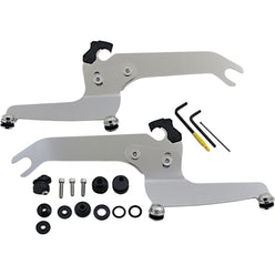 Memphis Shades FLSL Sportshield Trigger-Lock Complete Mount Kit Motorcycle Accessories