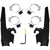 Memphis Shades FXLR Batwing Fairing Trigger-Lock Mounting Kit Motorcycle Accessories