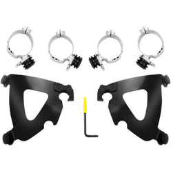 Memphis Shades FXLR Road Warrior Trigger-Lock Mount Kit Motorcycle Accessories