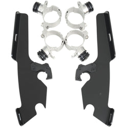 Memphis Shades Kawasaki/Yamaha Fats/Slim Trigger Lock Mounting Kit Motorcycle Accessories
