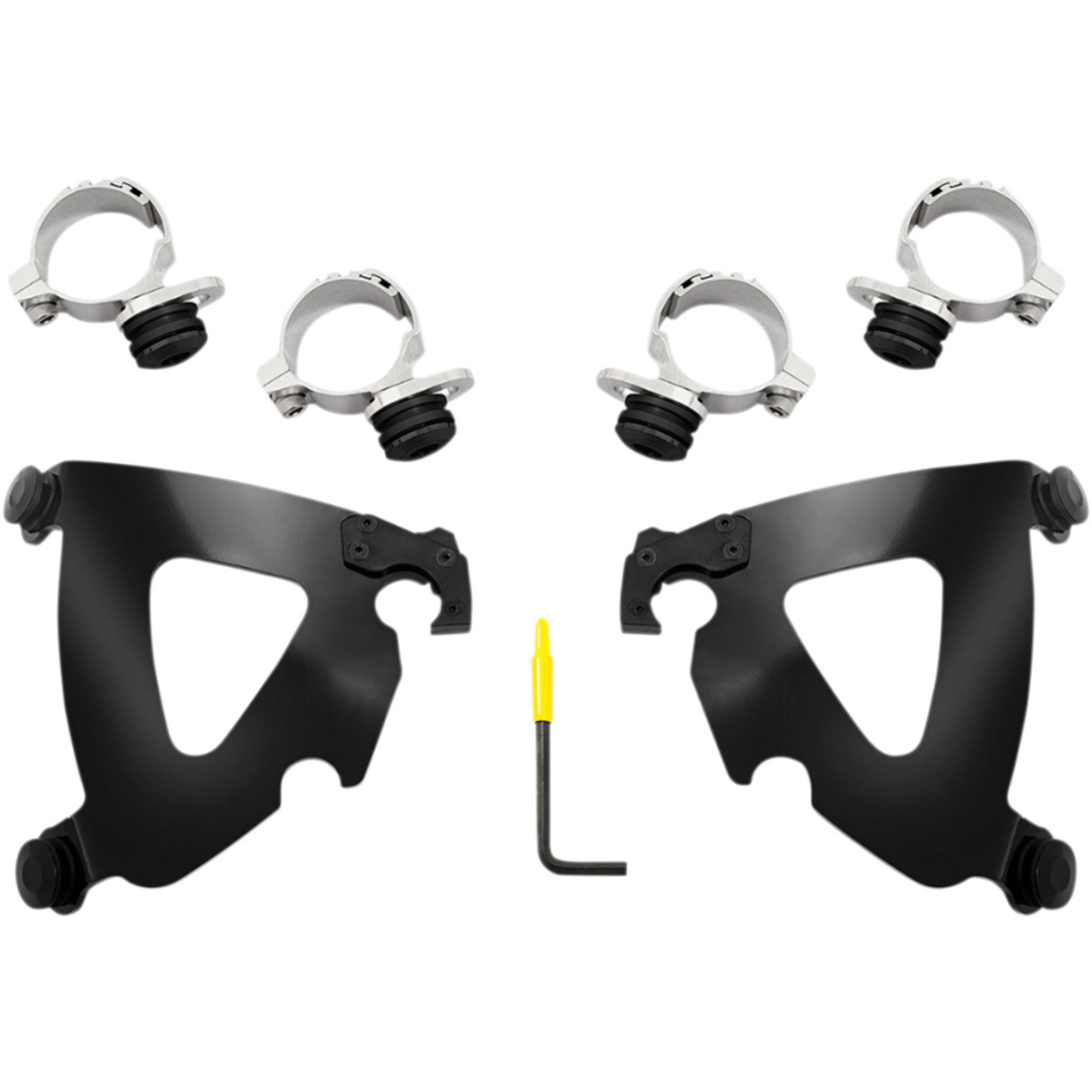 Memphis Shades Scout Road Warrior Fairing Trigger-Lock Mounting Kit Motorcycle Accessories-2320