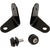 Memphis Shades Turn Signal relocation Hardware for HD covered forks w/o light bar Motorcycle Accessories