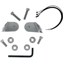 Memphis Shades Turn Signal relocation Hardware for HD covered forks w/o light bar Motorcycle Accessories