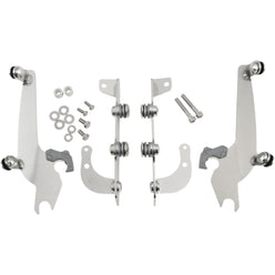 Memphis Shades VT750 No-Tool Trigger-Lock Mount Kit for Sportshield Motorcycle Accessories