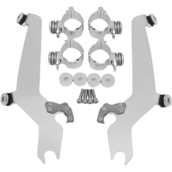 Memphis Shades Wide Sportshield No-Tool Trigger-Lock Mount Kit Motorcycle Accessories