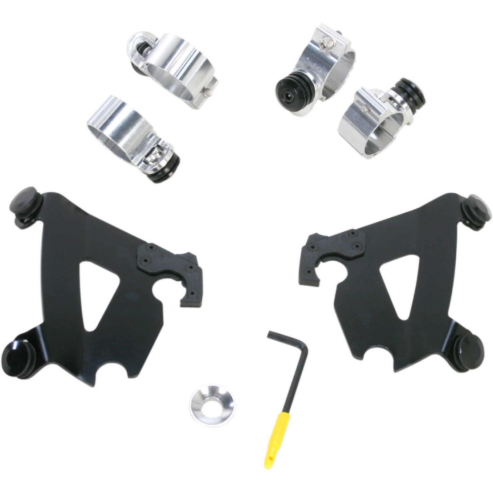 Memphis Shades XL Cafe Fairing Trigger-Lock Mounting Kit Motorcycle Accessories-2320