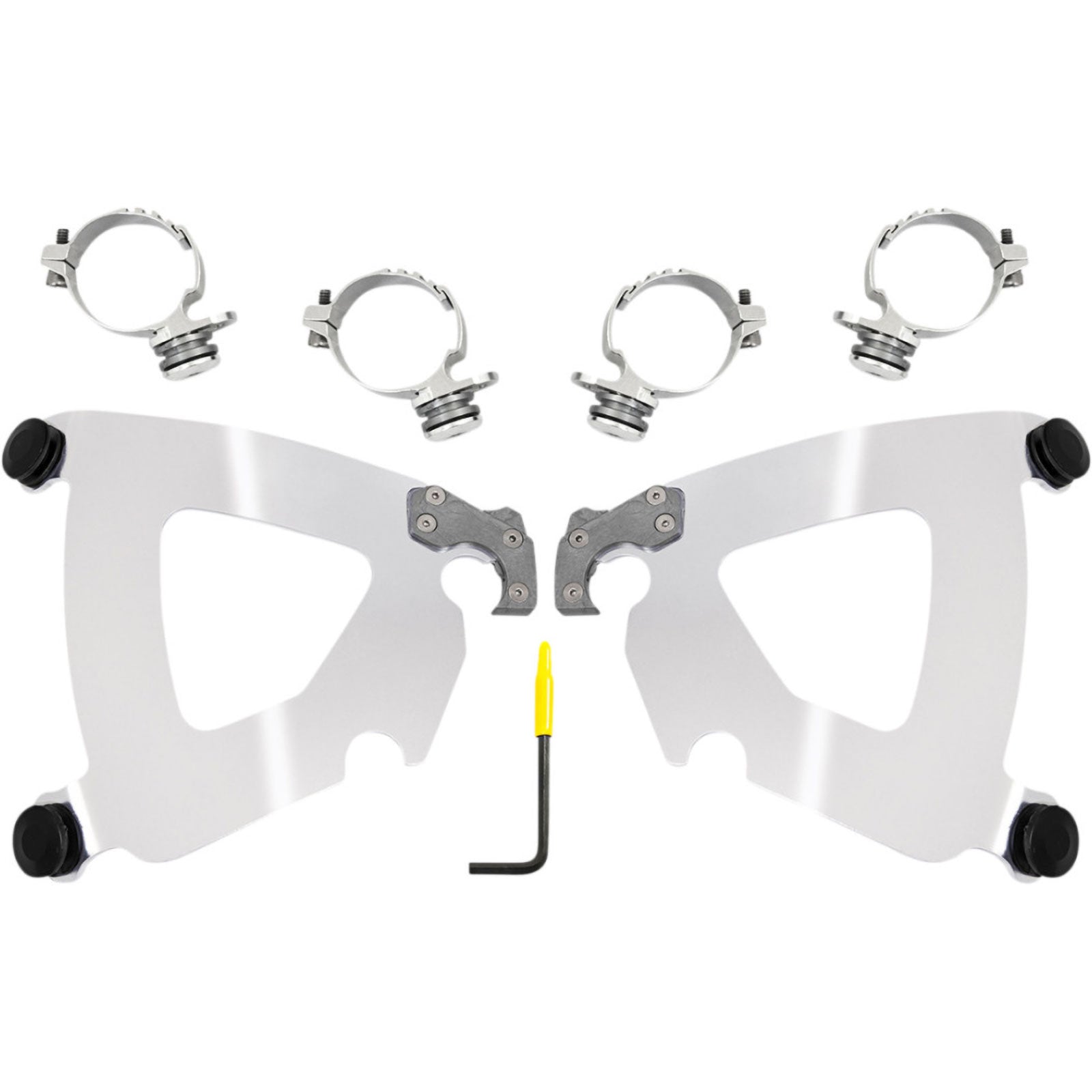 Memphis Shades XL Road Warrior Trigger-Lock Mount Kit Motorcycle Accessories-2320