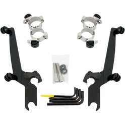 Memphis Shades XL48 Sportshield Trigger-Lock Complete Mount Kit Motorcycle Accessories