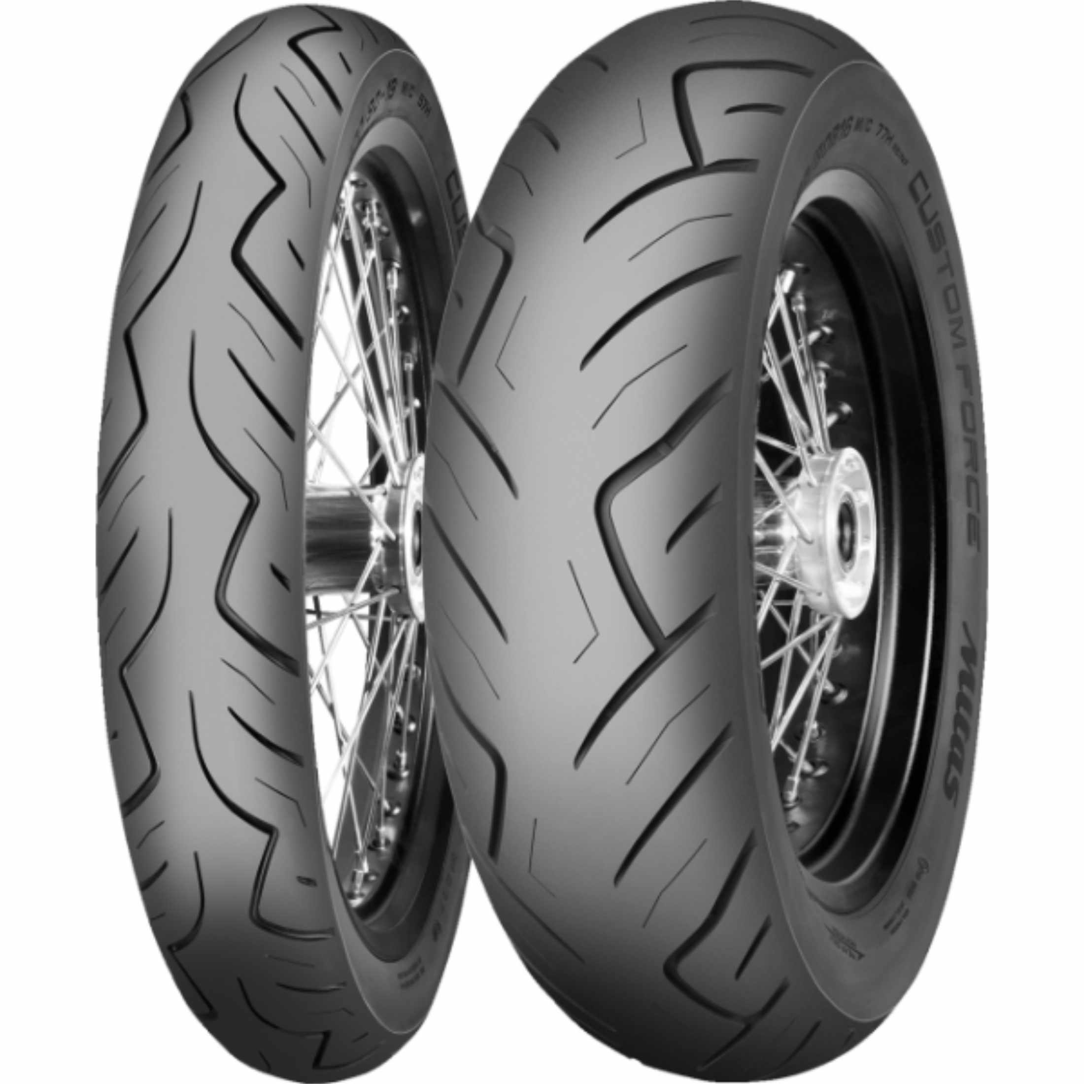 Mitas Custom Force Radial 16" Front Cruiser Tires-0305