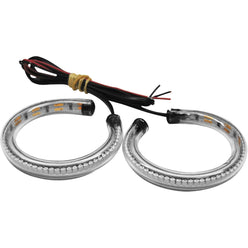 New Rage Cycles Rage360 LED 46MM Front Turn Signals - Motorcycle Accessories (Refurbished)