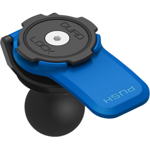 Quad Lock 1" Ball Adaptor Mount (V2)  - Black