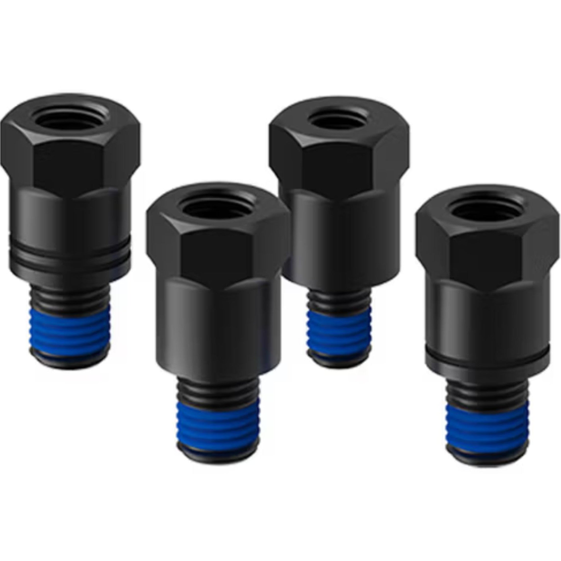 Quad Lock Mirror Stem Mount Adaptor Kit Phone Accessories - Black