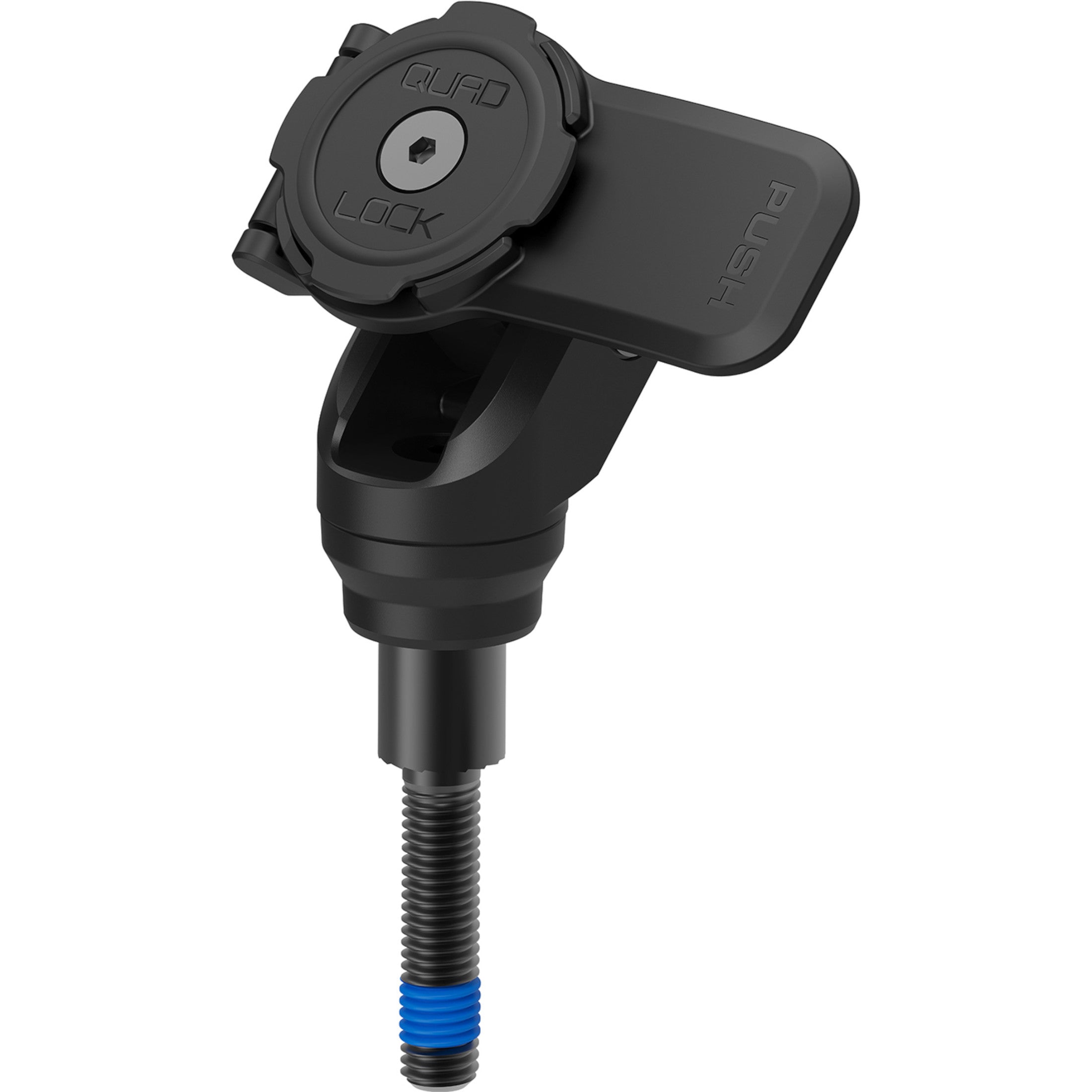 Quad Lock Motorcycle Handlebar Clamp Mount Pro Phone Accessories - Black