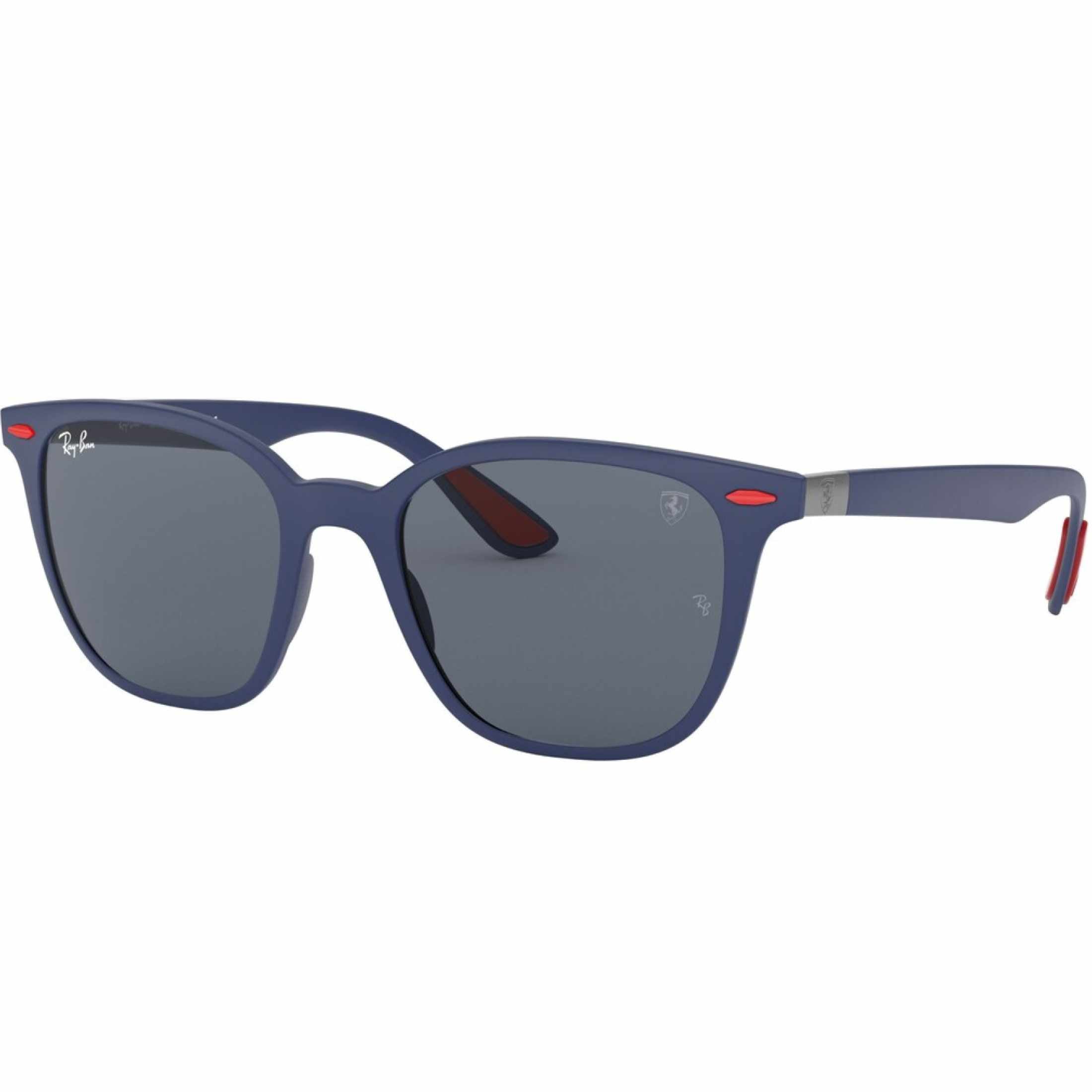 Ray-Ban Scuderia Ferrari Collection Square Men's Lifestyle Polarized Sunglas-0RB4297M