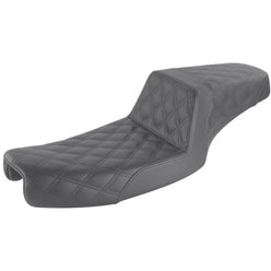 Saddlemen 1991-1995 DYNA, FXDB-S, FXDB-D, FXDC, FXDL, FXD Dyna Step-Up Front & Rear LS Seat Motorcycle Accessories