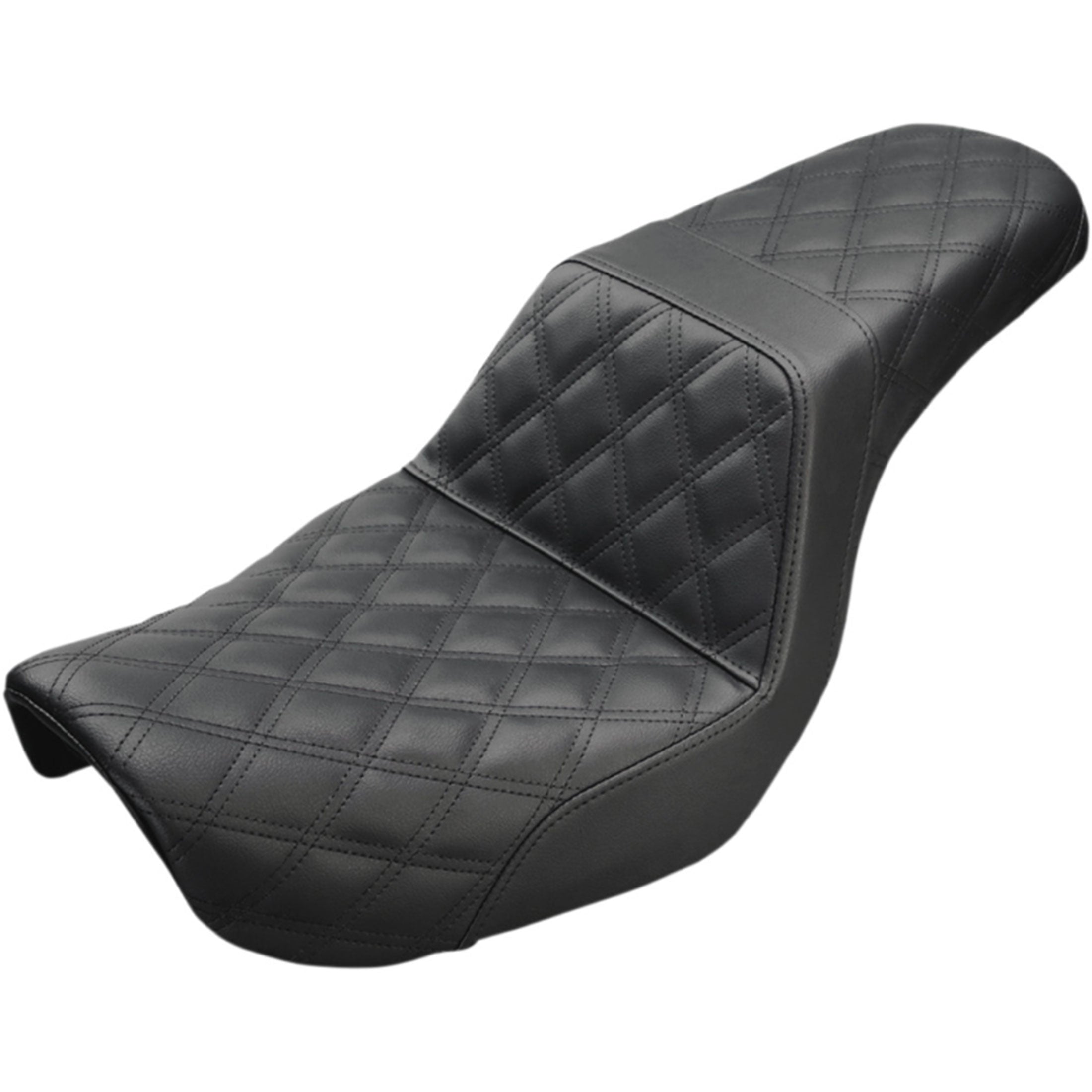 Saddlemen 2004-2005 FXD Dyna Step-Up Front & Rear LS Seat Motorcycle Accessories-0803