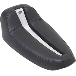 Saddlemen 2009-2012 XR1200/XR1200X Track Style Gel Channel Solo Seat with Matching Pillion Cover Motorcycle Accessories