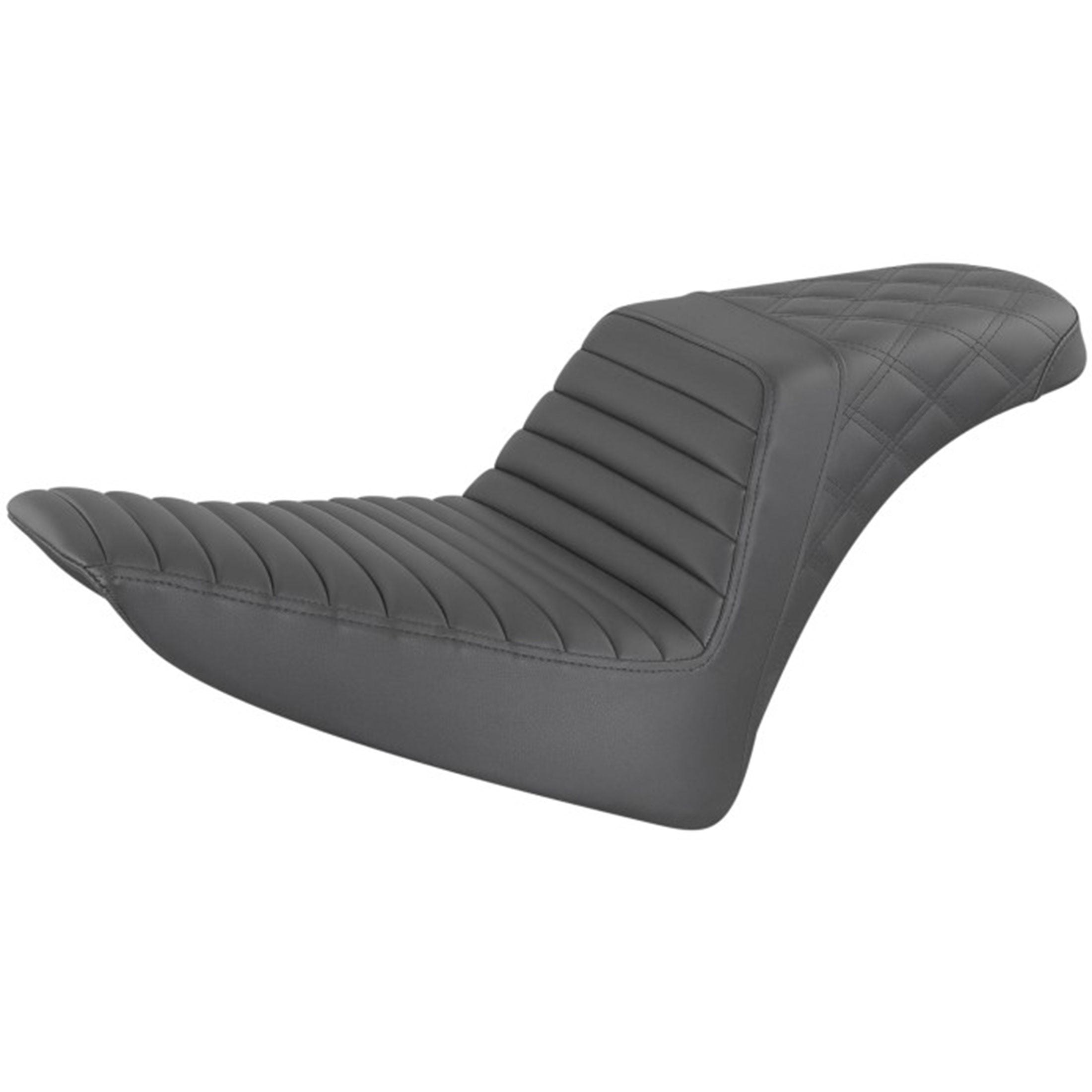 Saddlemen 2011-2017 FXS, FLS, FLSS Step-Up TR Front & LS Rear Seat Motorcycle Accessories-0802