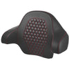 Saddlemen 2014-2025 FLHR, FLHT, FLHX & FLTR Tour Pack Honeycomb Backrest Pad Motorcycle Accessories