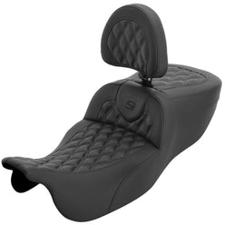 Saddlemen 2015-25 Freewheeler / Road Glide 3 Ext. Reach RoadSofa CF LS Seat with Driver Backrest Motorcycle Accessories