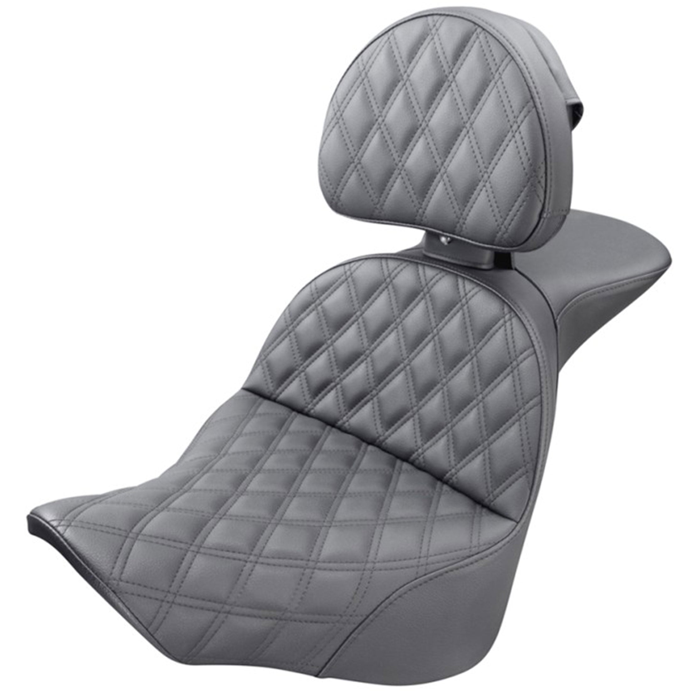Saddlemen 2018-2026 Fat Boy FLFB/FLFBS, 2023-26 Breakout Explorer LS Seat with Driver's Backrest Motorcycle Accessories-0802