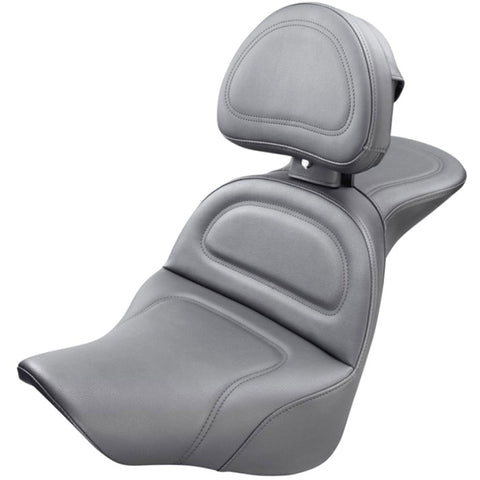 Saddlemen 2018-2026 Fat Boy FLFB/FLFBS, 2023-26 Breakout Explorer Ultimate Comfort Seat with Driver's Backrest Motorcycle Accessories-0802
